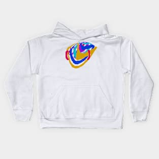 merry abstract christmas Kids Hoodie